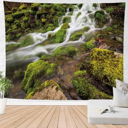 Tapestry forest wandkleed bohemian nature carpet wall rug wand tapijt home decor wall blanket