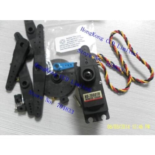 HS-7980TH titanium gear digital servo Torsion kg cm (6.0V7.4V) 3644 43.8 x 22.4 x 40