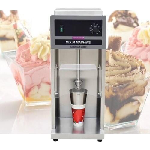 Ice Cream Mixer Stainless steel Yogurt Ice Cream Blender milk shake Maker Machine Ice snow storm Machine