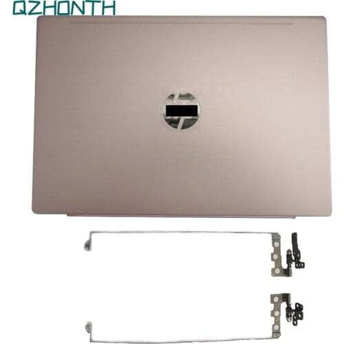 New For HP Pavilion 14-CE TPN-Q207 Top LCD Back Cover + Hinges L19174-001 Pink