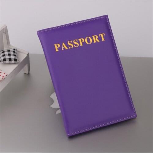 New High Quality Passport Cover for Men Women Travel Passport Case Russia Travel Document Cover SIM Passport Holders