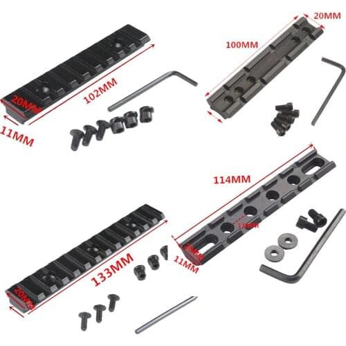 Hunting 20mm Rail Picatinny Weaver Scope Bases Mount Sporting Picatinny Weaver Rail Scope Mount For Airsoft Rifle Scope Caza