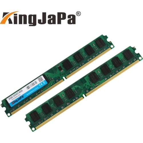 Kingjapa DDR2 2GB 800MHz PC2-6400 Desktop PC DIMM Memory RAM For AMD System High Compatible 240 pins 667MHz New