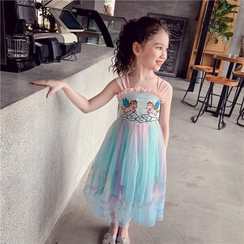 2-8Y Princess Toddler Kid Child Girl Tutu Dress Pearl Tulle Party Wedding Birthday Valentines Day Dresses For Girls