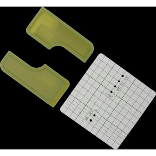 Needlecrafts 3 Piece 6-in-1 Stick 'n Stitch Guide ST-A22 Positioning plastic sheet