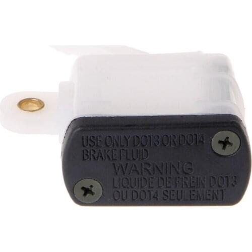 Universal Motorcycle Brake Reservoir Front Fluid Bottle Master Cylinder Square
