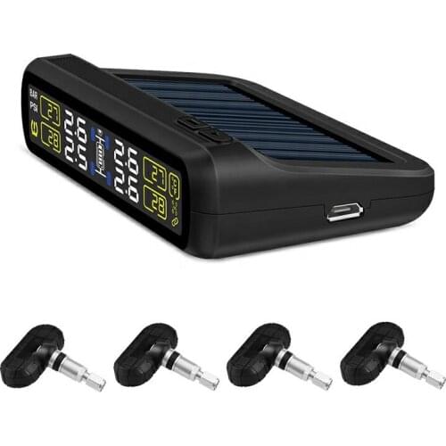 High Quality Car TPMS Tire Pressure Monitoring System Wireless 4 External Standard Sensors