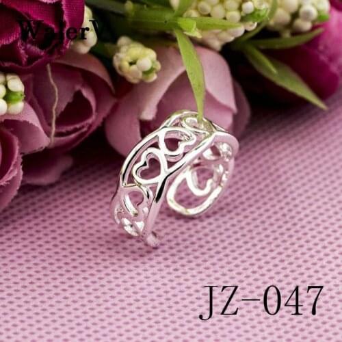 WalerV New for Women Couple Fashion Jewelry Custom Love Form Ring Men Send Women Valentines Day The Best Fingers