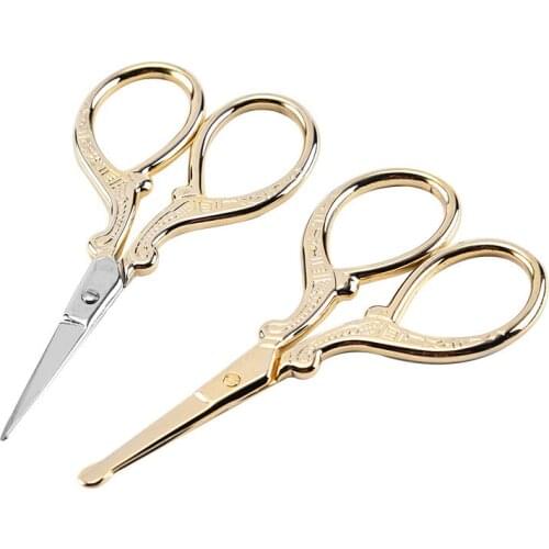 1pcs Retro Stainless Steel Nail Clipper Scissor Pedicure Trim Cuticle Cleaning Trim Makeup Tools Sharp Cutter Manicure Accessory