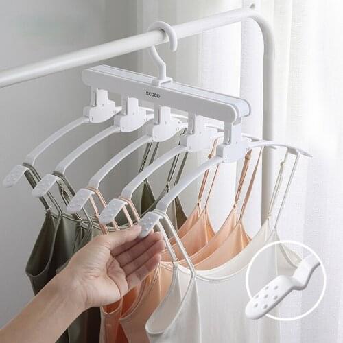 5 In 1 Folding Clothes Rack Multifunction Rotate Antiskid Drying Hanger Stacker Wardrobe Magic Coat Storage Organization Cabide