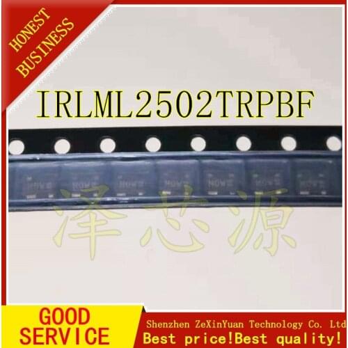 50PCS/LOT IRLML2502TRPBF IRLML2502 SOT23 SOT SOT23-3 IRLML2502TR MOSFET New original
