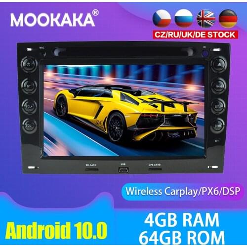 Android 10.0 Car multimedia DVD Player GPS Radio For RENAULT MEGANEI GPS Navigation Stereo DSP Audio PX6