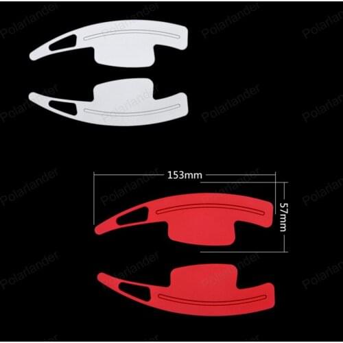 Car Steering Wheel Shift Paddles Extension Kit Decoration Sticker For A/udi A4L 17 5 colors Shifter Blade type