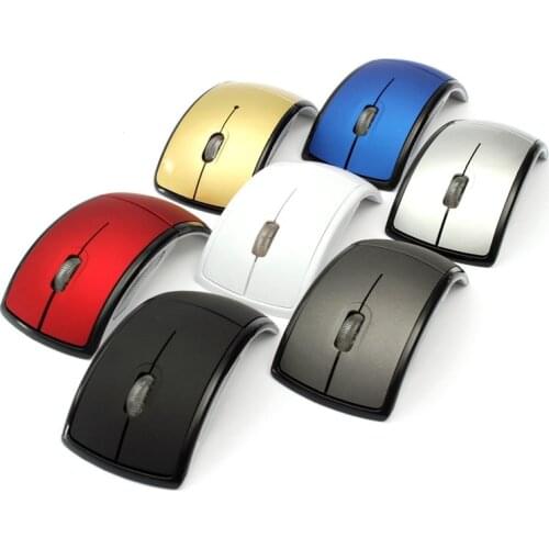Arc 2.4G Wireless Folding Gaming Mouse Ergonomic Mice USB Foldable for Computer Laptop Desktop