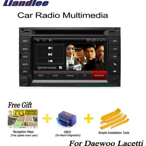 For Daewoo Lacetti 2002~2005 2006 2007 2008 Car GPS Navigation Multimedia System Radio DVD Player Audio Video Stereo HD Screen