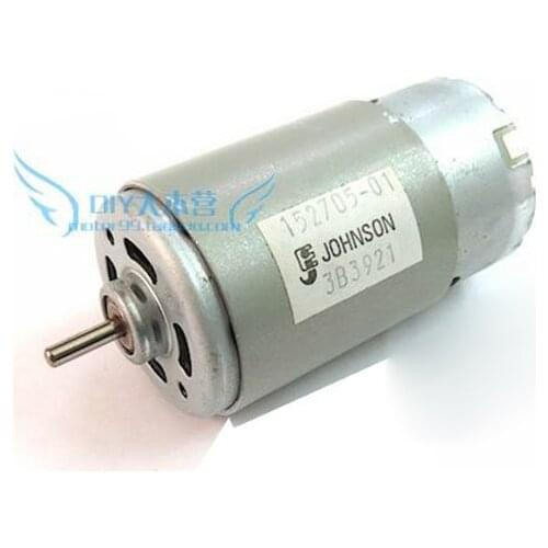 JOHNSON RS-570 Motor DC 6V 7.4V 9V 12V 28500RPM High Speed Large Torque Power DIY Screwdriver Electric Drill Tools RC Toy Car