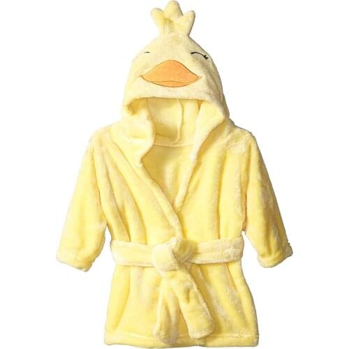 New Born Baby Robe, Chick Earthly Yellow, 100 Cotton, 0-9 Monthly, New Born, towel, ベビーバスローブ, детский халат, बेबी बाथरोब