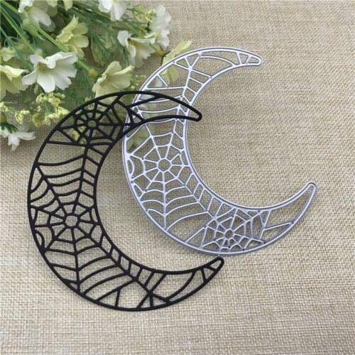 Moon Halloween Metal Dies Scrapbooking Metal Cutting Dies Craft Stamps die Cut Embossing Card Make Stencil Frame