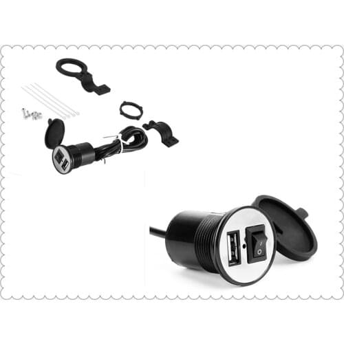 Motorcycle USB mobile phone charger power supply waterproof for BMW K1600 GT GTL R1200GS R1200GS ADVENTURE R1200R