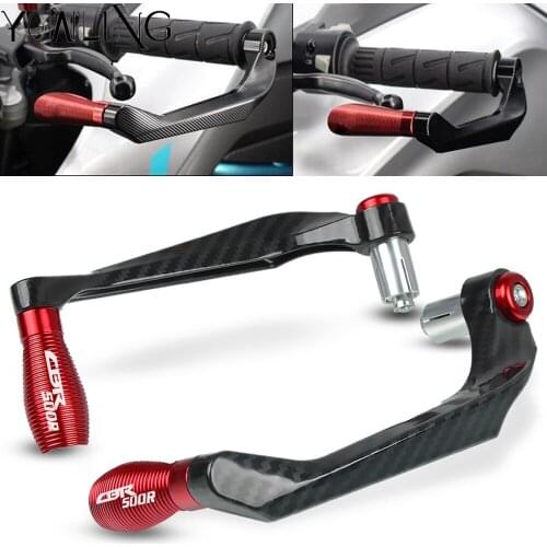 Motorcycle Handlebar Grips Guard Brake Clutch Levers Guard Protector For HONDA CBR500R 2013 2014 2015 2016 2017 2018 2019