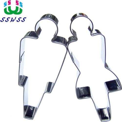Men And Women Depend On Each Other Shape Cake Decorating Tools,Male And Emale Symbol Cookie Biscuit Baking Molds,Direct Selling