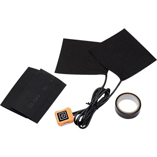 Heating Handlebar Motorcycle Intelligent Temperature Control 3speed Electric Hand Grip&Insulating Tape&Glue&Rear View Mirror