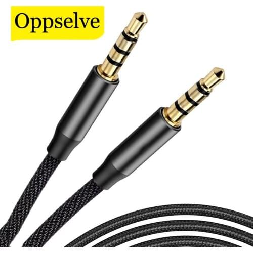 Oppselve 3.5mm to 3.5mm Audio Cable Jack 3.5 Male to Male Aux Cable For Car SmartPhone Speaker Headphones Moible Phone Aux Cord