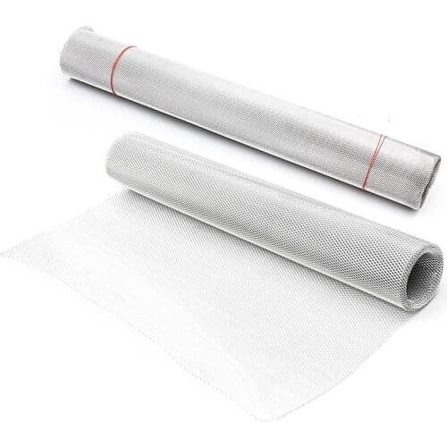 50cm x 300cm Fine Aluminium Modelling Mod Mesh Wire Filter Sheet Hole Dia 2mm/3.5mm Paint Filter