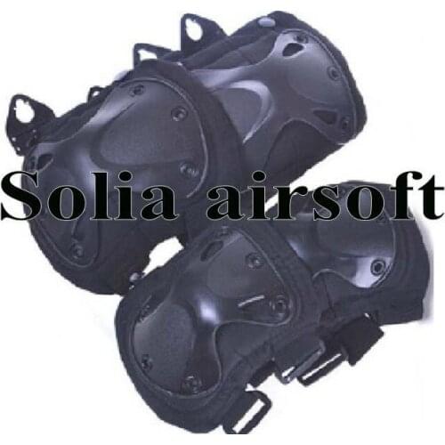 Transformers tactical knee and elbow protector pads protection 4piece/Set Black