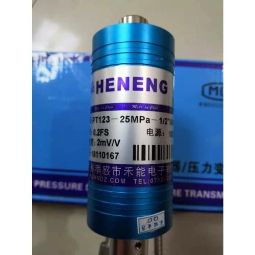 Xiaogan Energy High Temperature Melt Digital Pressure Sensor PT123-25MPa-1 / 2 "UNF