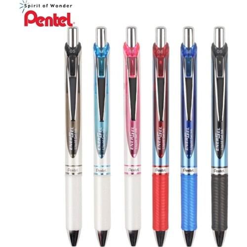 1pcs Japanese Pentel Gel Pen BLN75 Press Color 0.5mm Signature Hand Account Office Student Stationery for Notes Notes Stationery