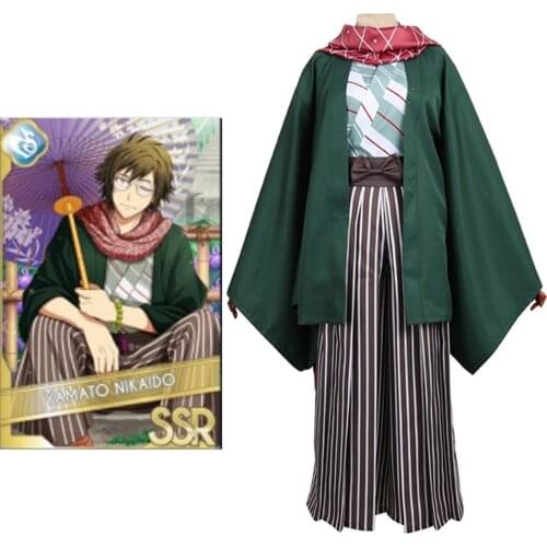 Anime Idolish7 Leader Cosplay costume Halloween Carnival Replica Prop Anime Show Japan Samurai Anime Adult COS Christmas Gift