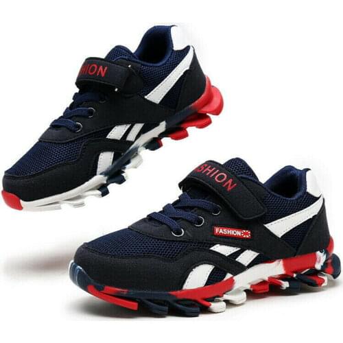 School Comfortable Running Boys Girls Shoes Kids Mesh Trainers Size Sports Children Breathable Running Sneakers Size 26 to 40