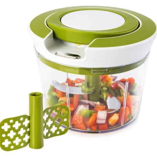 Vegetable Masher Shredder Meat Mincer Fruit Squeezer Multi-functional Hand-pull Cutter Kitchenware Set Food Grinder Pulling 1set