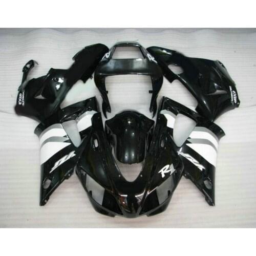 Motorcycle injection molded fairings kit for YAMAHA 1998 1999 YZF R1 98 99 black white ABS plastic fairing set