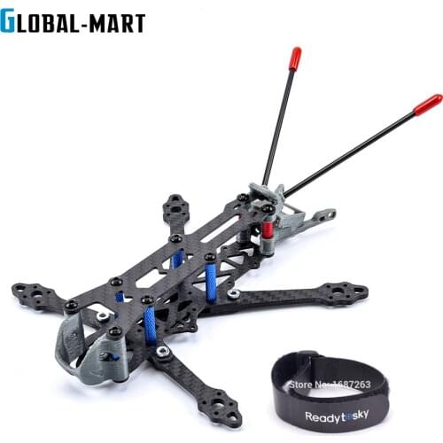 Roma 3inch /4inch 175mm with 3mm Arms X-type frame kit support 1306 1407 motor For FPV Quadcopter Drone