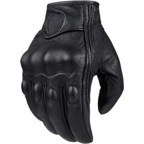 Leather gloves motorcycle racing bike riding riding gloves to keep warm gloves to keep warm