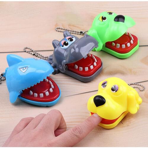 Creative Practical Jokes Mouth Tooth Alligator Hand Childrens Toys Family Games Classic Biting Hand Crocodile Dog Shark Game