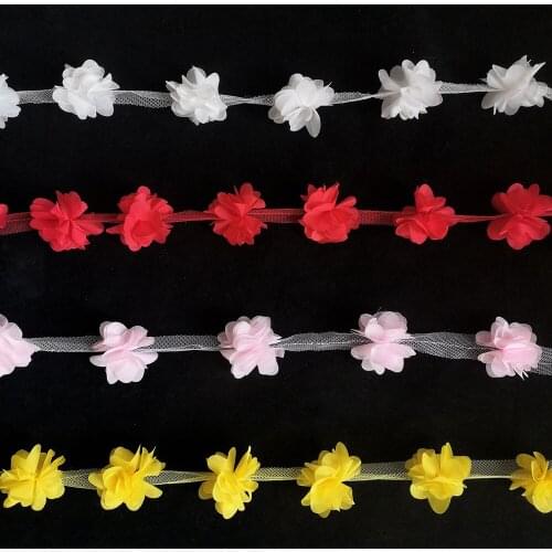 1 meter selling colorful lace clothing collar exquisite decoration DIY supplies materials polyester embroidery lace accessories