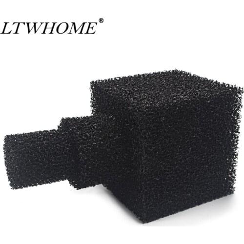 LTWHOME 6" Inch Coarse Pond Filter Foam Cube Block Pump Pre Filter Sponge