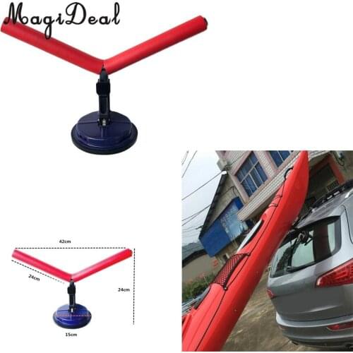 MagiDeal Universal Heavy Duty Kayak Roof Rack Canoe Boat Surfboard Car Top Mount Carrier Ski Paddleboard Surfboard Snowboard