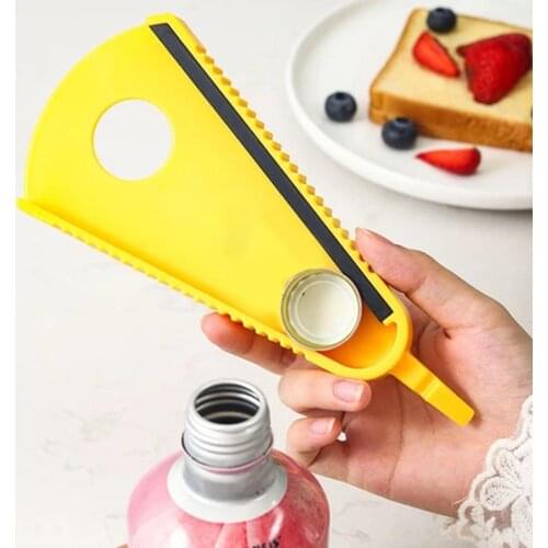 Multi-function Bottle Opener Manual Adjustable Comfy Grip Jar Gripper Twist Off Lid Remover Quick Opening Kitchen Tool