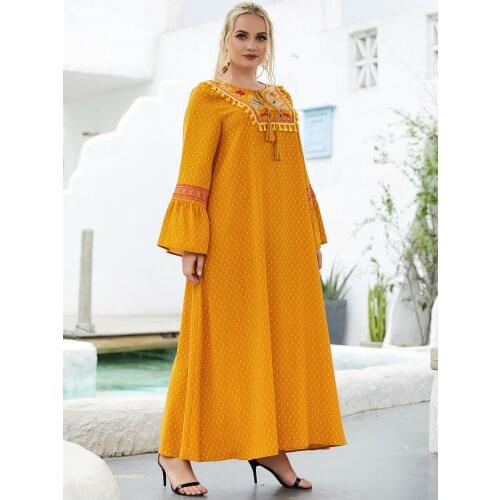 Mubarak Abaya Ramadan Ei Dubai Islam Muslim Long Dress Turkish Maxi Dresses For Women Caftan Robe Musulmane Longue Femme Kaftan