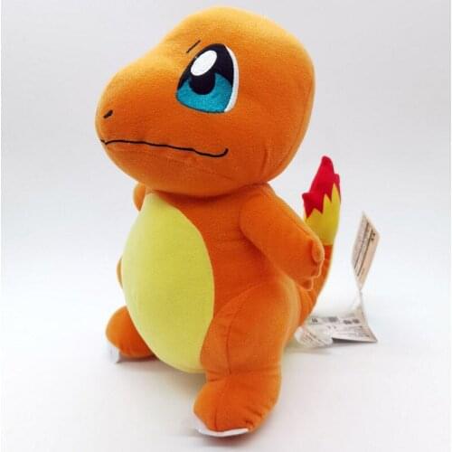 New Cartoon Charmander Stuffed Plush Toys 11" Anime Pokemones Charmander Plush Toy Dolls Gifts for Children Room Decoration