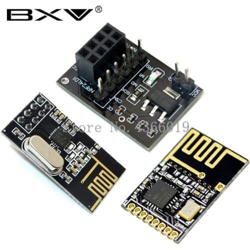 NRF24L01+ wireless data transmission module 2.4G / the NRF24L01 upgrade version 2Mbit/s NRF24L01 Socket Adapter plate Board