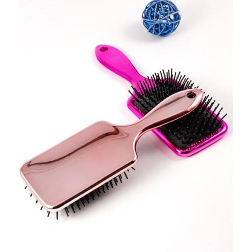 Mirror-style Hair Comb Beauty Anti-Static Haircare Airbag Massage Hair Brush Large Plate Fluffy Hairdressing Barber Accessory