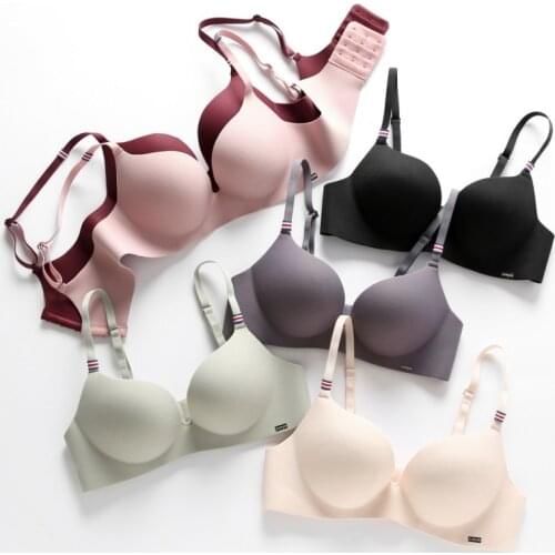 Women Push Up Bra Soft Wireless Bras Women Sexy Lingerie Fashion Adjusted Seamless Bralette Female Padded Bra Underwear