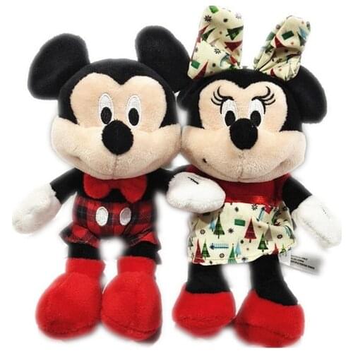 1set=2pieces/lot 20cm plush mouse doll gift Childrens toys