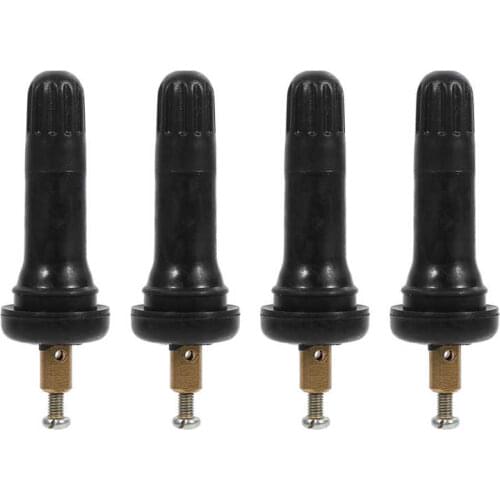Snap In Tire Valve Stems 4Pcs TPMS Tire Pressure Monitoring System Anti-explosion Snap In Tire Valve Stems