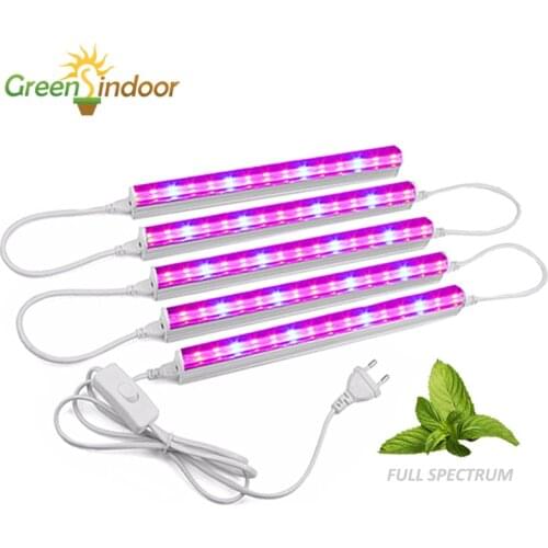 5pcs Grow Light Full Spectrum Led Strip For Plants Indoor Phytolight Seedling Lamp Leds 50W Cultivation Fitolamp Greenhouse Tent
